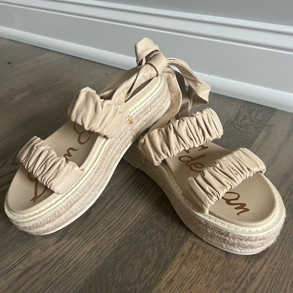 Sam Edelman Kerin Lace Up Sandals - Picture 5 of 11